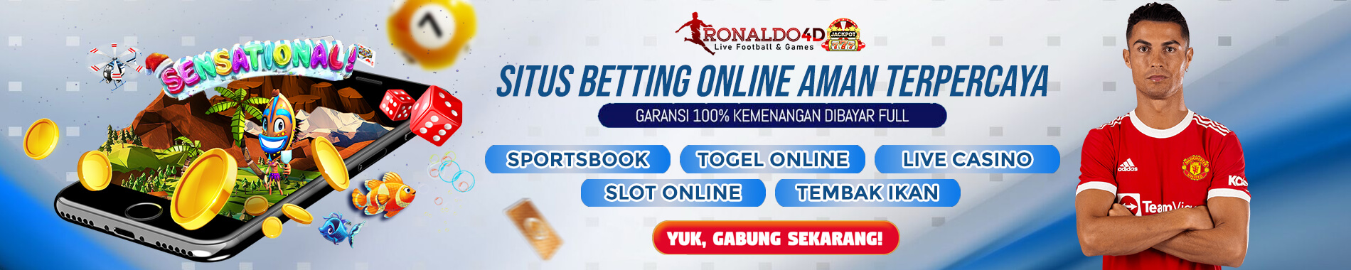 RONALDO4D | Situs 4d Login Slots Gacor Online Terpercaya